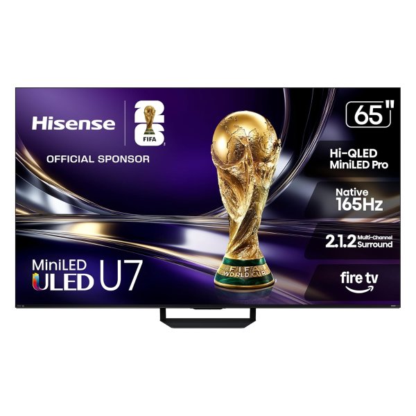 65U7SF Mini-LED 165Hz 65英寸智能电视