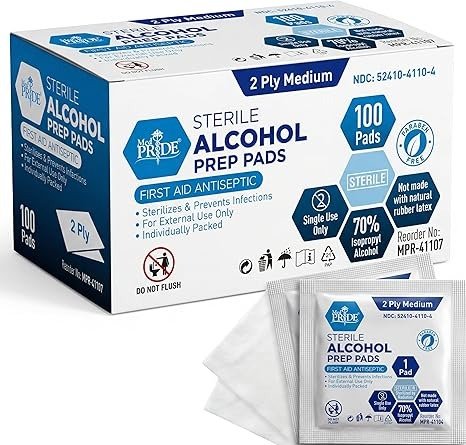 MED PRIDE 酒精棉片 100片