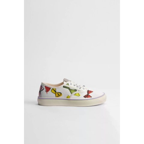 Saltwind Sneaker White Multicolor Bows