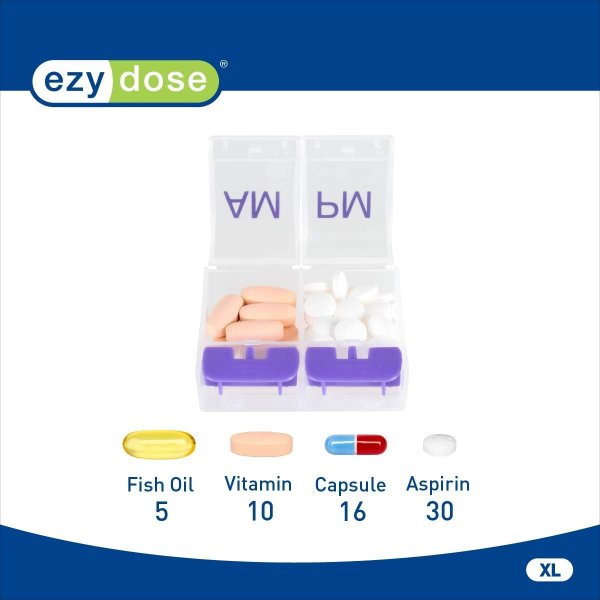 EZY DOSE AM/PM 大号药盒