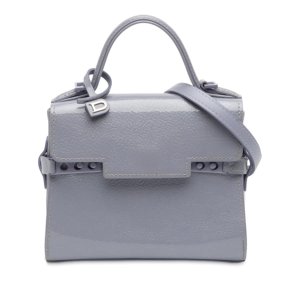 Delvaux  Tempete 女士漆皮单肩包