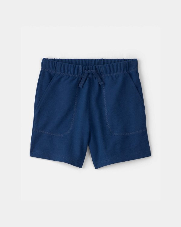French Terry Shorts Blue
