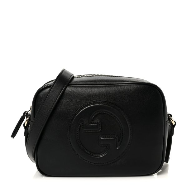 Gucci Blondie Mini Calfskin Bag Black