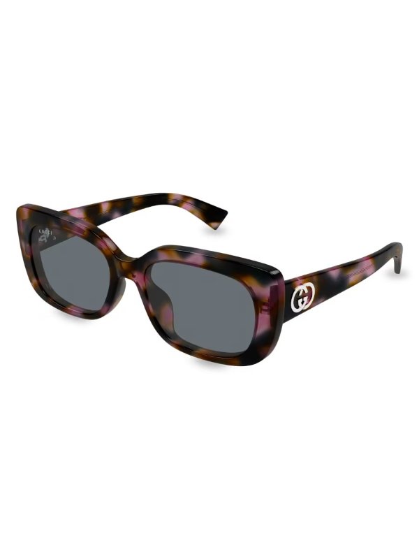 GG Muse 55MM Square Sunglasses