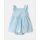Heart Sleeveless Bodysuit Dress Blue