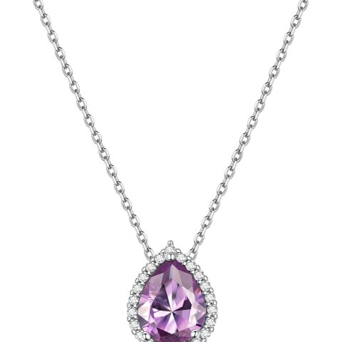 ChicSilver 925 Silver Heart Necklace