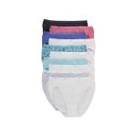 Hanes 女士全棉三角裤 10条