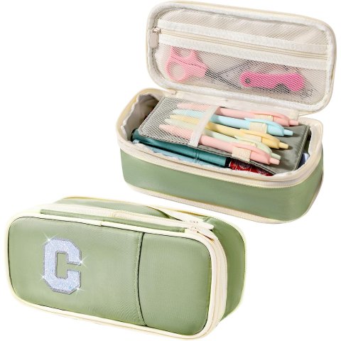 Janhavi Large Capacity Oxford Pencil Case