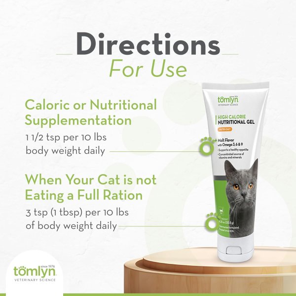 Nutri-Cal High Calorie Dietary Supplement for Cats 4.25oz 2-Pack