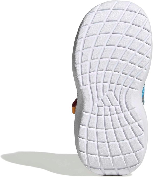 adidas Lightorama 婴儿魔术贴鞋，鞋跟可亮灯
