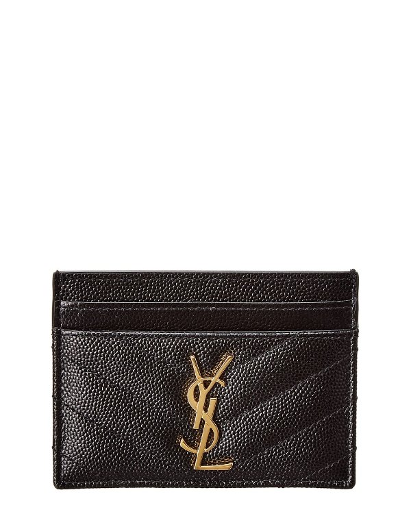 Saint Laurent Monogram 皮革卡包