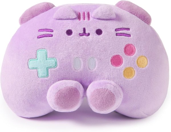 GUND Pusheen Gaming Controller Plush 7 Inch Purple