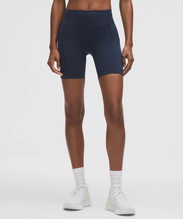lululemon Swift Speed 高腰短裤 6英寸