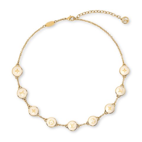 Louis VuittonPearly Confetti Necklace Gold-Tone