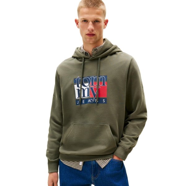 Tommy Jeans Logo 男士卫衣