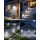 Peasur Solar Outdoor Motion Sensor Light 140 LED 6 Pack