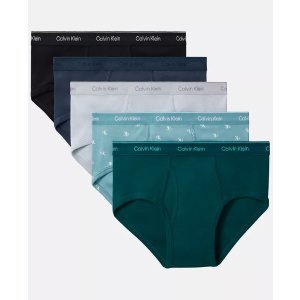Calvin Klein 男士纯棉三角内裤 5条