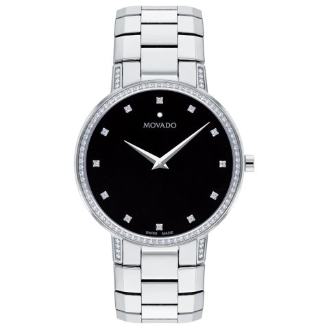 Movado Faceto Men's Quartz Watch 39mm