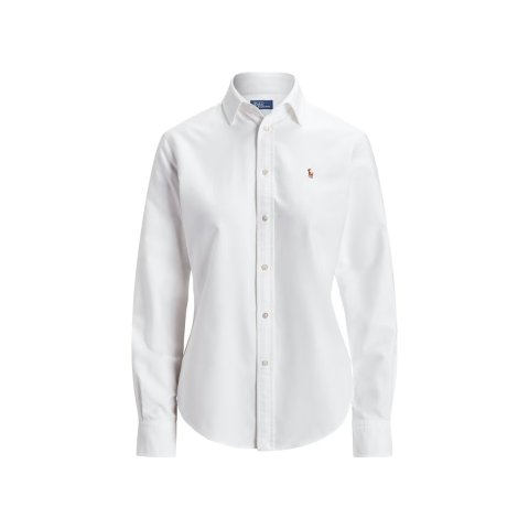 Slim-Fit Cotton Oxford Shirt