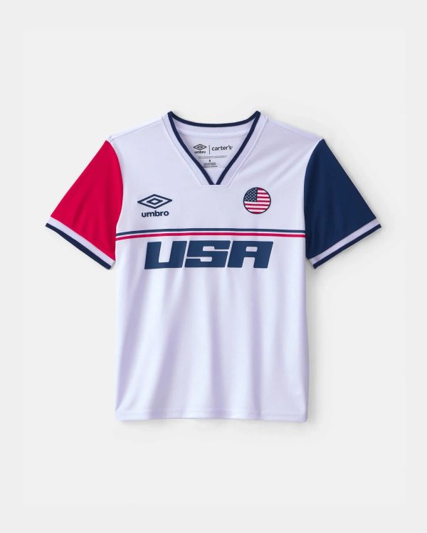 Umbro 儿童球衣 红白蓝