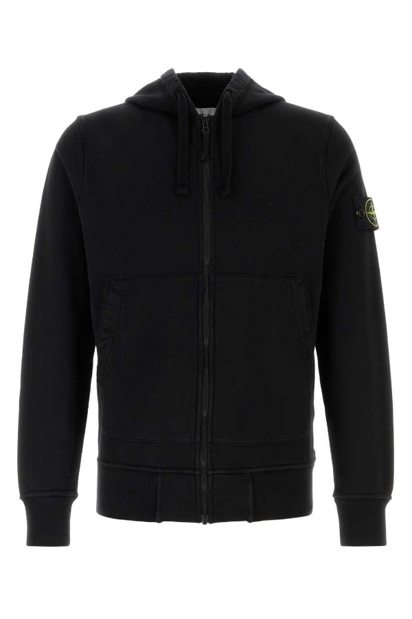 Stone Island 拉链连帽卫衣