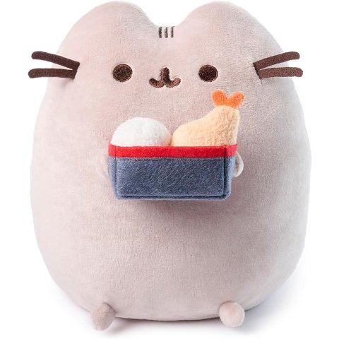  Pusheen 灰色毛绒玩偶 9.5英寸
