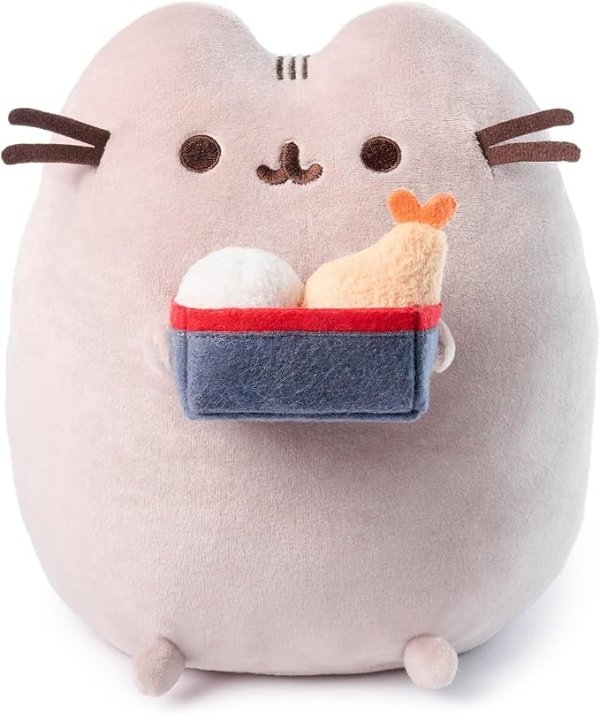  Pusheen 灰色毛绒玩偶 9.5英寸