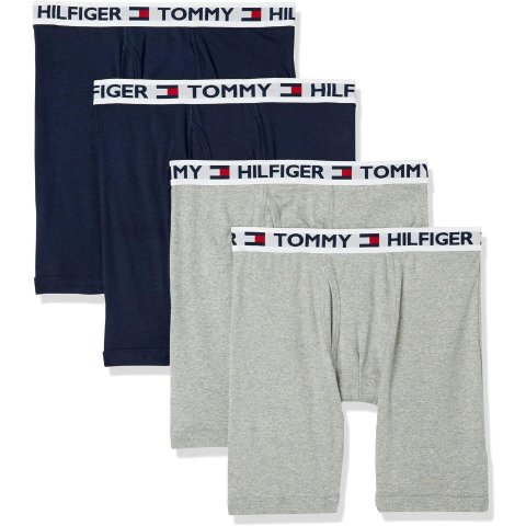 Tommy Hilfiger 棉质男士四角内裤 4条