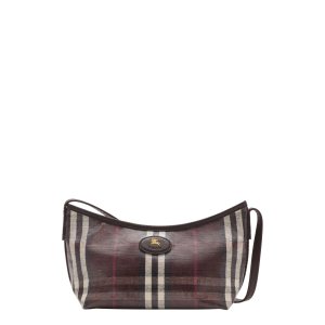 Burberry Highlands Check 帆布腋下包