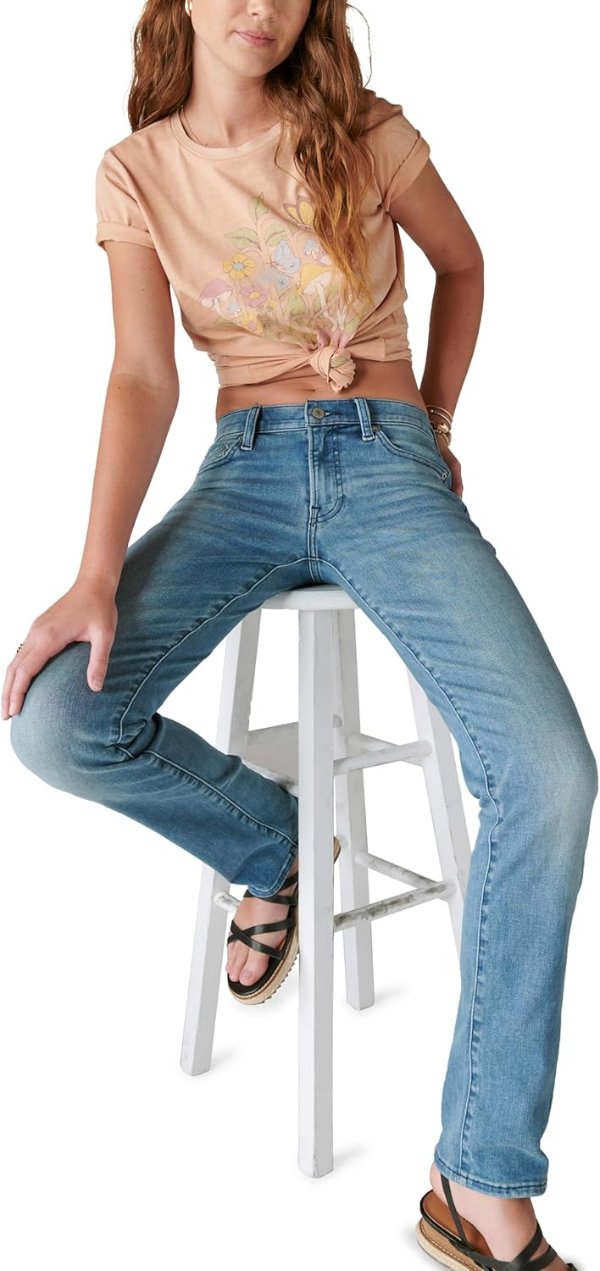 Sweet Straight Jeans in Tanzanite