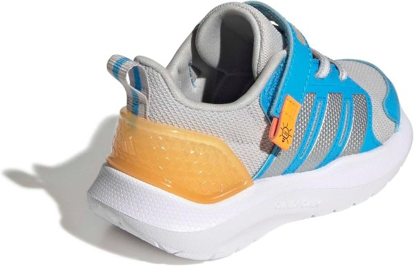 adidas Lightorama 婴儿魔术贴鞋，鞋跟可亮灯