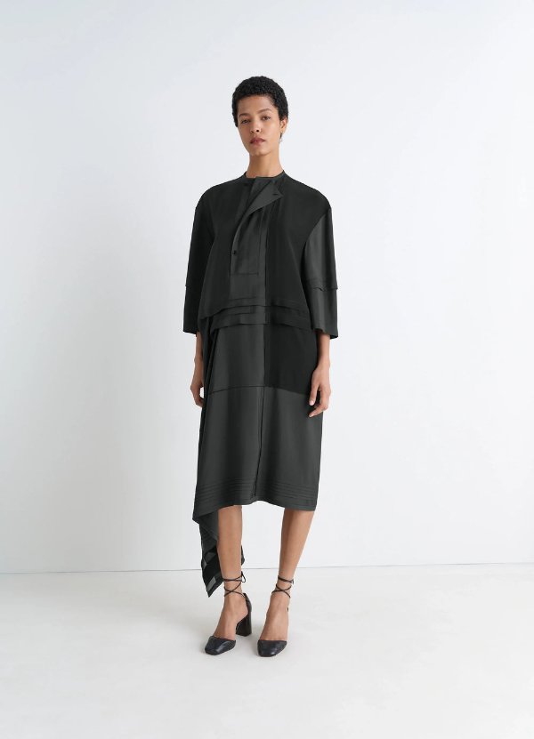 BK870 Women's Patchwork Dress