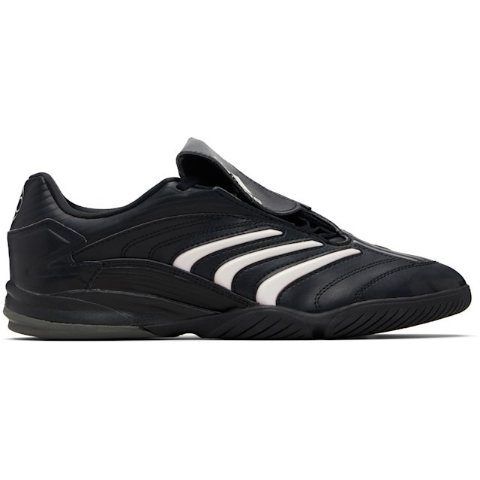 adidas Originals Predator Sala Black Faux-Leather Sneakers