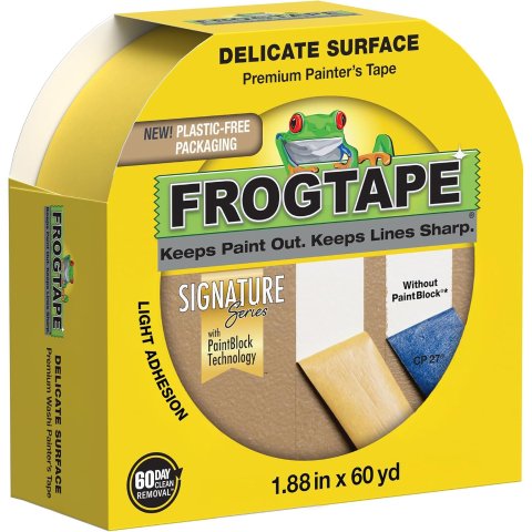 FrogTape 280222 低粘性美纹纸胶带 2英寸