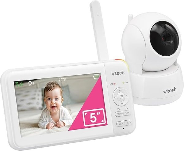 VTech 924W 婴儿监视器 5英寸屏