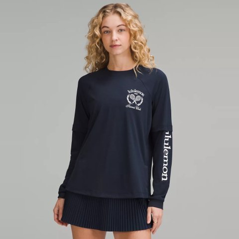lululemon Layered 假两件长袖T恤