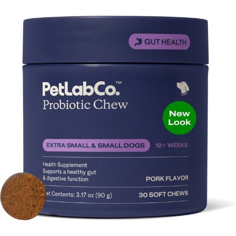 PetLabCo. 益生菌小型犬软咀嚼片 30粒 猪肉味