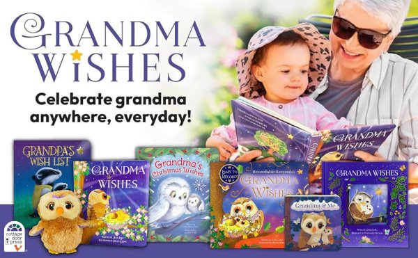 Grandma Wishes 精装绘本 1-5岁