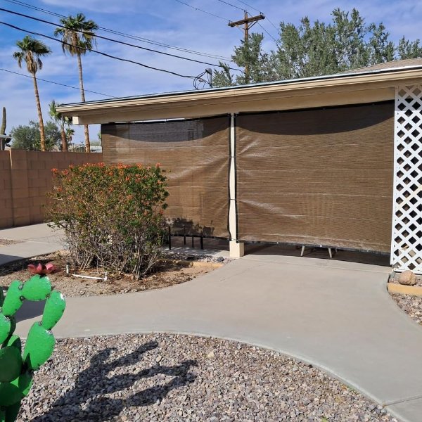90% Sun Shade Cloth 8x10 Ft Mocha