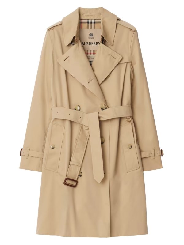 Kensington Double-Breasted Trench Coat