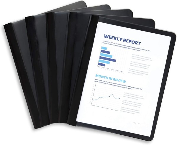 Blue Summit 报告夹 黑色 25个