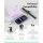 GETPALS Wireless Charger Stand 3 in 1 Light Violet