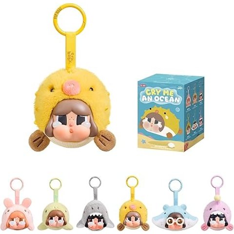 POP MART Crybaby Ocean Series Plush Pendant