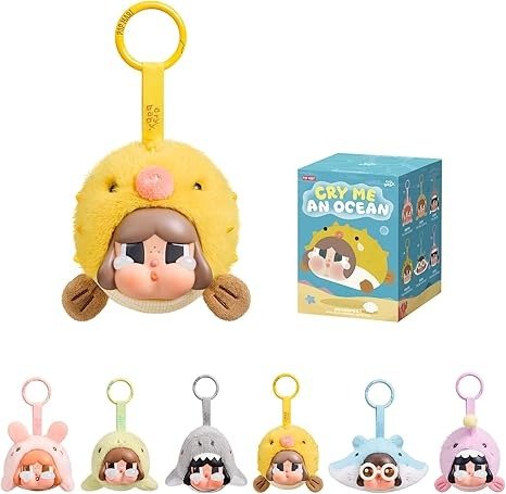POP MART Crybaby Ocean Series Plush Pendant