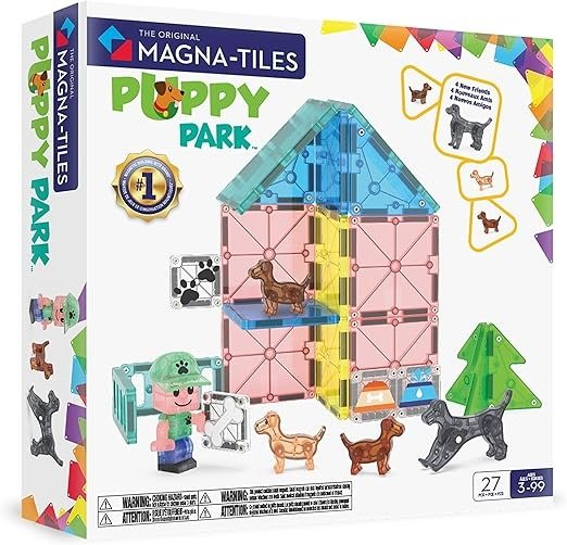  Puppy Park 磁力积木 27片