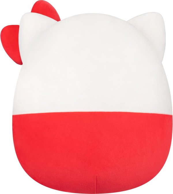 Squishmallows Hello Kitty Red Overalls 12 Inch