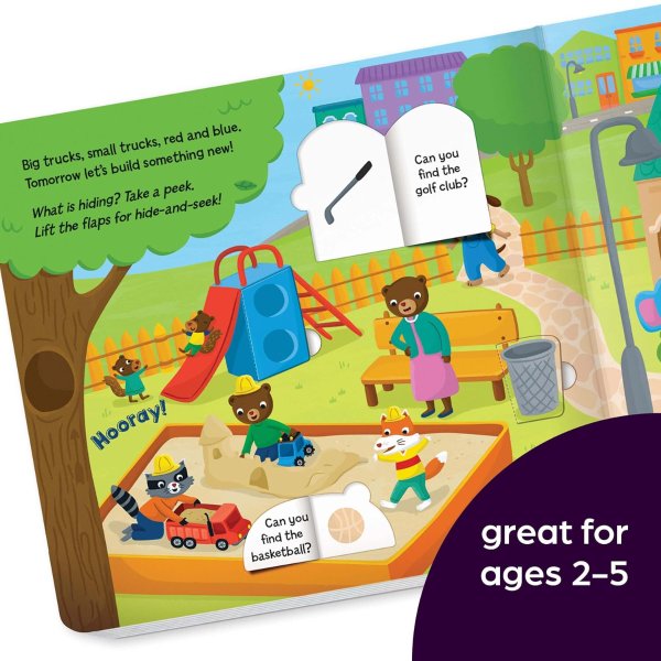 Highlights Construction Site Lift-the-Flap Board Book