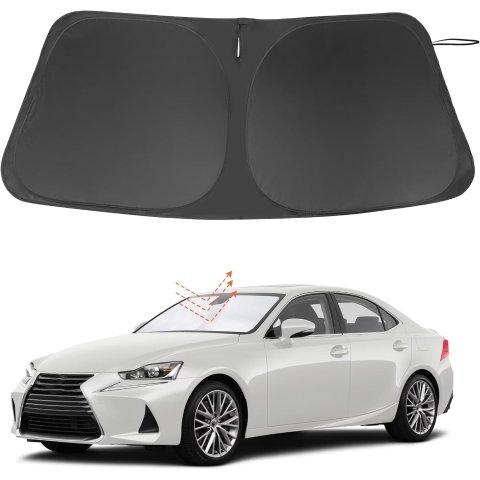 LHFLIVE Lexus IS 前挡风遮阳帘 可折叠