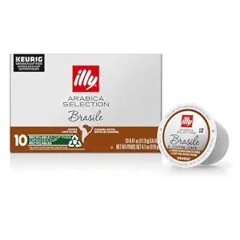 Illy阿拉比卡精选咖啡胶囊 10颗