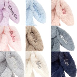 Jellycat中号兔兔5色可选定制害羞米色兔兔（中号）